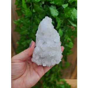 9.9 oz. Apophyllite Crystal Cluster from Jalgaon India. Z28. You get this piece!