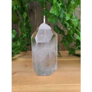 1.79 Lb Clear Quartz Crystal Point. Large Polished Clear Quartz Crystal Point. You get this piece!