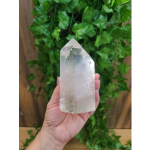 1.79 Lb Clear Quartz Crystal Point. Large Polished Clear Quartz Crystal Point. You get this piece!