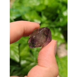 6 Gram. Amethyst Crystal Double Terminated Point from Chibuku Mine, Zambezi Valley, Zimbabwe. S9. Yo