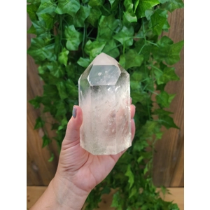 1.79 Lb Clear Quartz Crystal Point. Large Polished Clear Quartz Crystal Point. You get this piece!