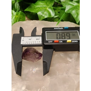 6 Gram. Amethyst Crystal Double Terminated Point from Chibuku Mine, Zambezi Valley, Zimbabwe. S9. Yo