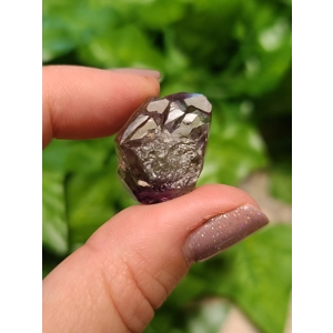 6 Gram. Amethyst Crystal Double Terminated Point from Chibuku Mine, Zambezi Valley, Zimbabwe. S9. Yo