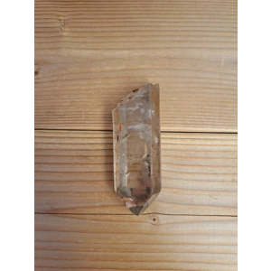 5.28 oz Clear Smoky Quartz Crystal Point with Window from Brazil. One of a kind Smoky Quartz Crystal