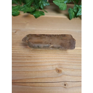 5.28 oz Clear Smoky Quartz Crystal Point with Window from Brazil. One of a kind Smoky Quartz Crystal