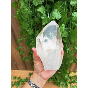 2.5 Lb Clear Quartz Crystal Point with Polished Point. You get this piece!
