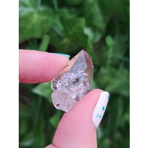 0.26 oz. Herkimer Diamond Quartz Crystal Turtle Clan Ridge in Fonda NY. 7.4 grams. H39. You get this