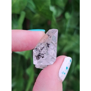 0.26 oz. Herkimer Diamond Quartz Crystal Turtle Clan Ridge in Fonda NY. 7.4 grams. H39. You get this