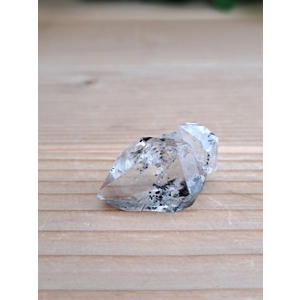 0.26 oz. Herkimer Diamond Quartz Crystal Turtle Clan Ridge in Fonda NY. 7.4 grams. H39. You get this
