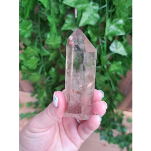 5.28 oz Clear Smoky Quartz Crystal Point with Window from Brazil. One of a kind Smoky Quartz Crystal