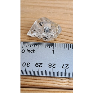 0.32 oz. Raw Herkimer Diamond Quartz Crystal Cluster Specimen from Turtle Clan Ridge in Fonda NY. 9