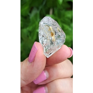 0.32 oz. Raw Herkimer Diamond Quartz Crystal Cluster Specimen from Turtle Clan Ridge in Fonda NY. 9