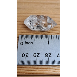 0.29 oz Herkimer Diamond Quartz Crystal from Turtle Clan Ridge in Fonda NY. 8.2 grams. H41. You get
