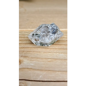 0.27 oz. Herkimer Diamond Quartz Crystal Turtle Clan Ridge in Fonda NY. 7.7 grams. H44. You get this