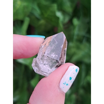 0.26 oz. Herkimer Diamond Quartz Crystal Turtle Clan Ridge in Fonda NY. 7.4 grams. H39. You get this