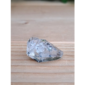 0.26 oz. Herkimer Diamond Quartz Crystal Turtle Clan Ridge in Fonda NY. 7.4 grams. H39. You get this