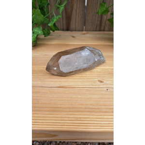 13.96 oz Smoky Quartz Crystal Point with Golden Rutile inclusions. You get this piece!