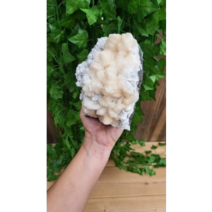 3.28 Lb Stilbite Crystal Cluster with Apophyllite from India. You get this piece!