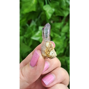 5 Gram Amethyst Crystal Scepter Point from Chibuku Mine, Zambezi Valley, Zimbabwe. S12. You get this