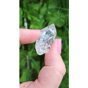 0.29 oz Herkimer Diamond Quartz Crystal from Turtle Clan Ridge in Fonda NY. 8.2 grams. H41. You get