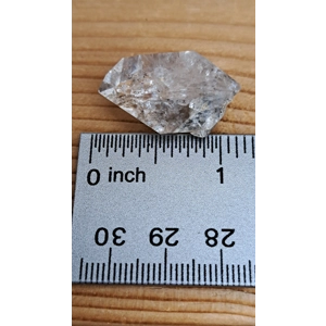 0.27 oz. Herkimer Diamond Quartz Crystal Turtle Clan Ridge in Fonda NY. 7.7 grams. H44. You get this