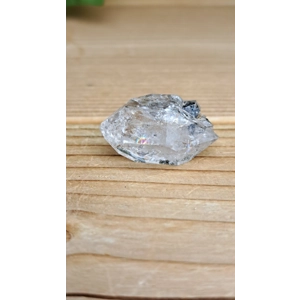 0.27 oz. Herkimer Diamond Quartz Crystal Turtle Clan Ridge in Fonda NY. 7.7 grams. H44. You get this