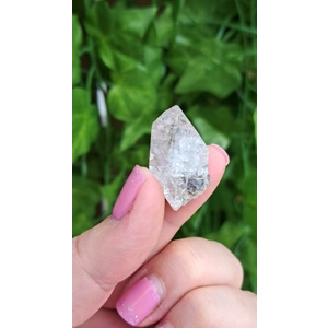 0.27 oz. Herkimer Diamond Quartz Crystal Turtle Clan Ridge in Fonda NY. 7.7 grams. H44. You get this