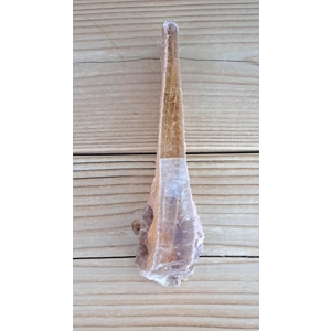 8.45 oz. Natural Golden Selenite Crystal Flame Slab Self Collected in Southern Arizona. You get this