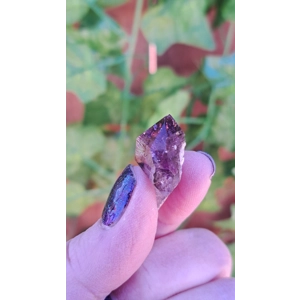 4.9 Gram. Amethyst Crystal Scepter Point from Chibuku Mine, Zambezi Valley, Zimbabwe. S14. You get t