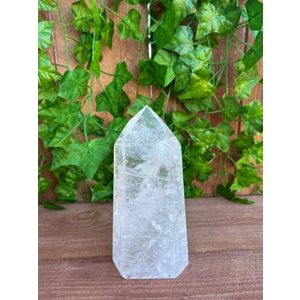 2.34 Lb Clear Quartz Crystal Point. Polished Quartz Crystal Point. You get this piece!