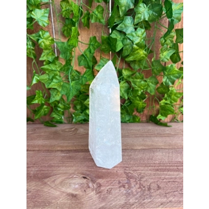 2.34 Lb Clear Quartz Crystal Point. Polished Quartz Crystal Point. You get this piece!