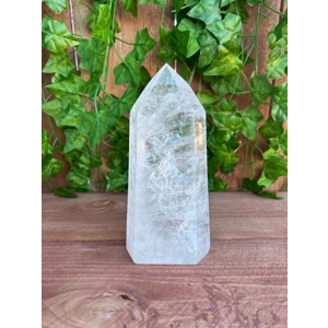 2.34 Lb Clear Quartz Crystal Point. Polished Quartz Crystal Point. You get this piece!