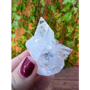 2.07 oz. AA Grade Apophyllite Crystal Cluster from Jalgaon India. You get this piece!