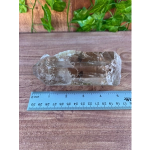 1.16 Lb Clear Smoky Quartz Point with Etching. You get this piece!