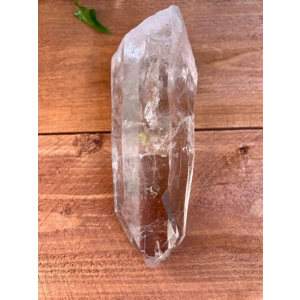 1.55 Lb Super Clear Lemurian Quartz Crystal Point. Natural Water Clear Quartz Point from Brazil. You