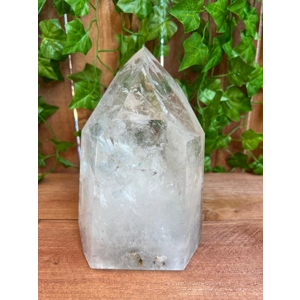 6.64 Lb Large Clear Quartz Crystal Point. You get this piece!