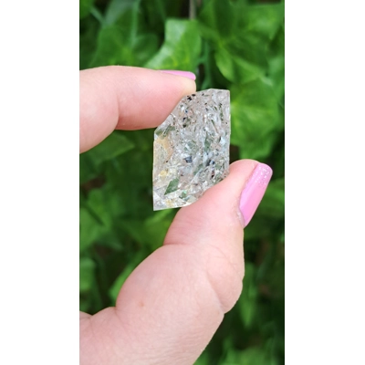 0.32 oz. Raw Herkimer Diamond Quartz Crystal Cluster Specimen from Turtle Clan Ridge in Fonda NY. 9 
