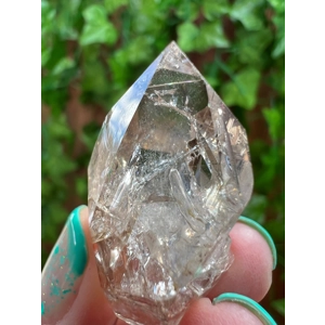 0.44 oz. Herkimer Diamond Quartz Crystal Turtle Clan Ridge in Fonda NY. 12 grams. H10. You get this