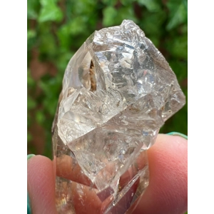 0.44 oz. Herkimer Diamond Quartz Crystal Turtle Clan Ridge in Fonda NY. 12 grams. H10. You get this
