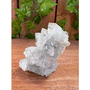 3.97 oz. AA Grade Apophyllite Crystal Cluster Stalactite from Jalgaon India. You get this piece! ZA3