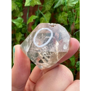 1.05 oz. MOVING Enhydro Herkimer Diamond Quartz Crystal from Herkimer County NY. 29.7 grams. E2 You