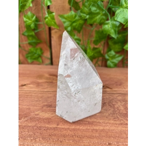 1.63 Lb Clear Quartz Crystal Point. Polished Quartz Crystal Point. You get this piece!