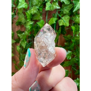 0.44 oz. Herkimer Diamond Quartz Crystal Turtle Clan Ridge in Fonda NY. 12 grams. H10. You get this