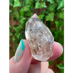 0.44 oz. Herkimer Diamond Quartz Crystal Turtle Clan Ridge in Fonda NY. 12 grams. H10. You get this