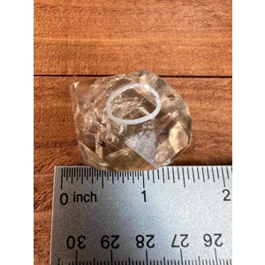1.05 oz. MOVING Enhydro Herkimer Diamond Quartz Crystal from Herkimer County NY. 29.7 grams. E2 You