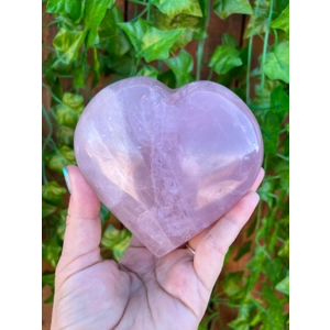 1.4 Lb Rose Quartz Heart A Grade. 4.25 Inch Polished Rose Quartz Crystal Puffy Heart. You get this p