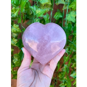 1.4 Lb Rose Quartz Heart A Grade. 4.25 Inch Polished Rose Quartz Crystal Puffy Heart. You get this p