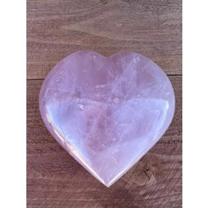 1.4 Lb Rose Quartz Heart A Grade. 4.25 Inch Polished Rose Quartz Crystal Puffy Heart. You get this p