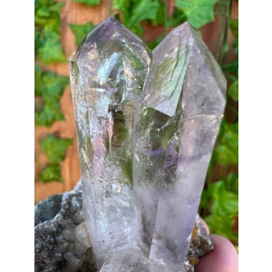 3.86 oz. Amethyst Quartz Crystal Points Cluster from Goboboseb, Nambia. You get this piece!