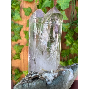 3.86 oz. Amethyst Quartz Crystal Points Cluster from Goboboseb, Nambia. You get this piece!